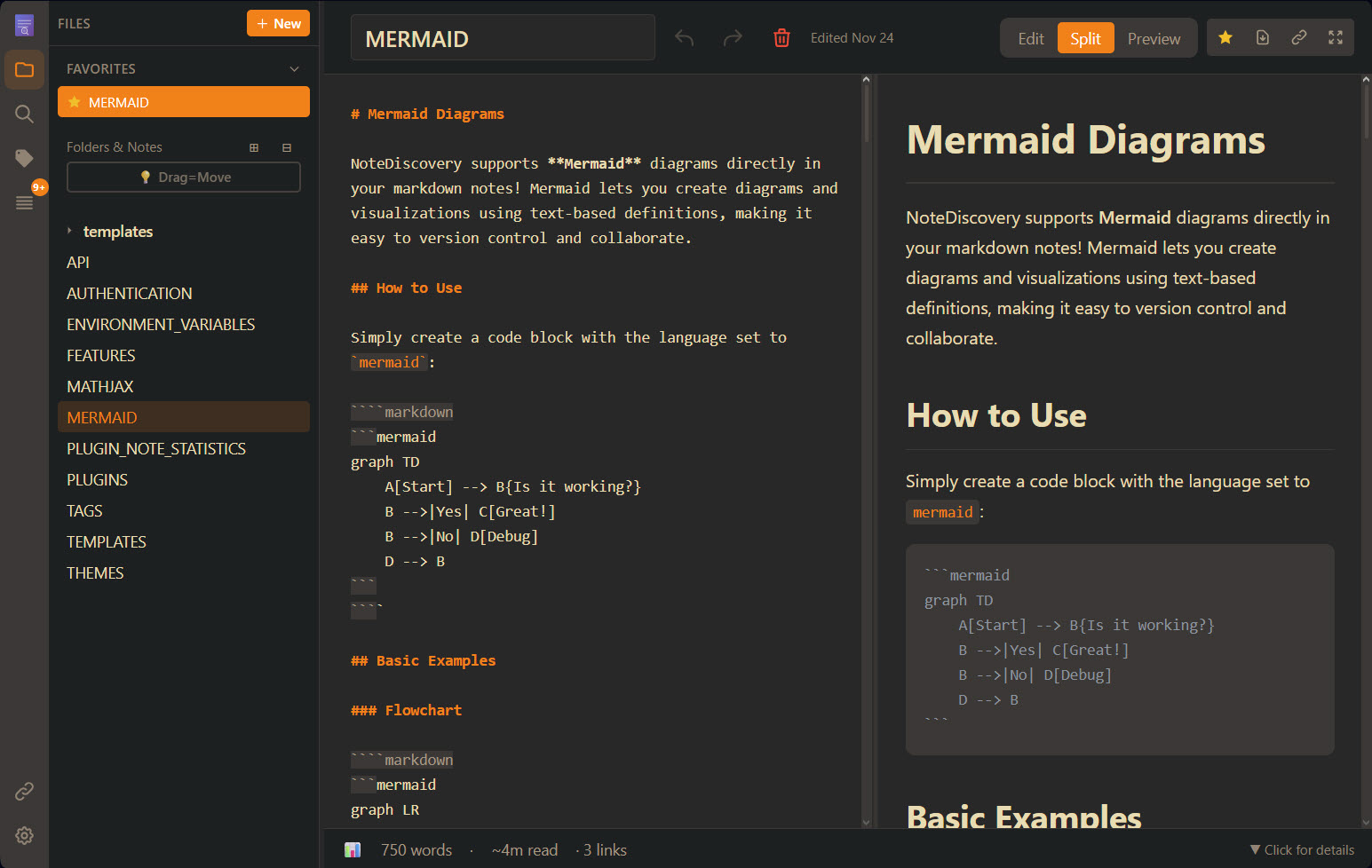 Note Discovery