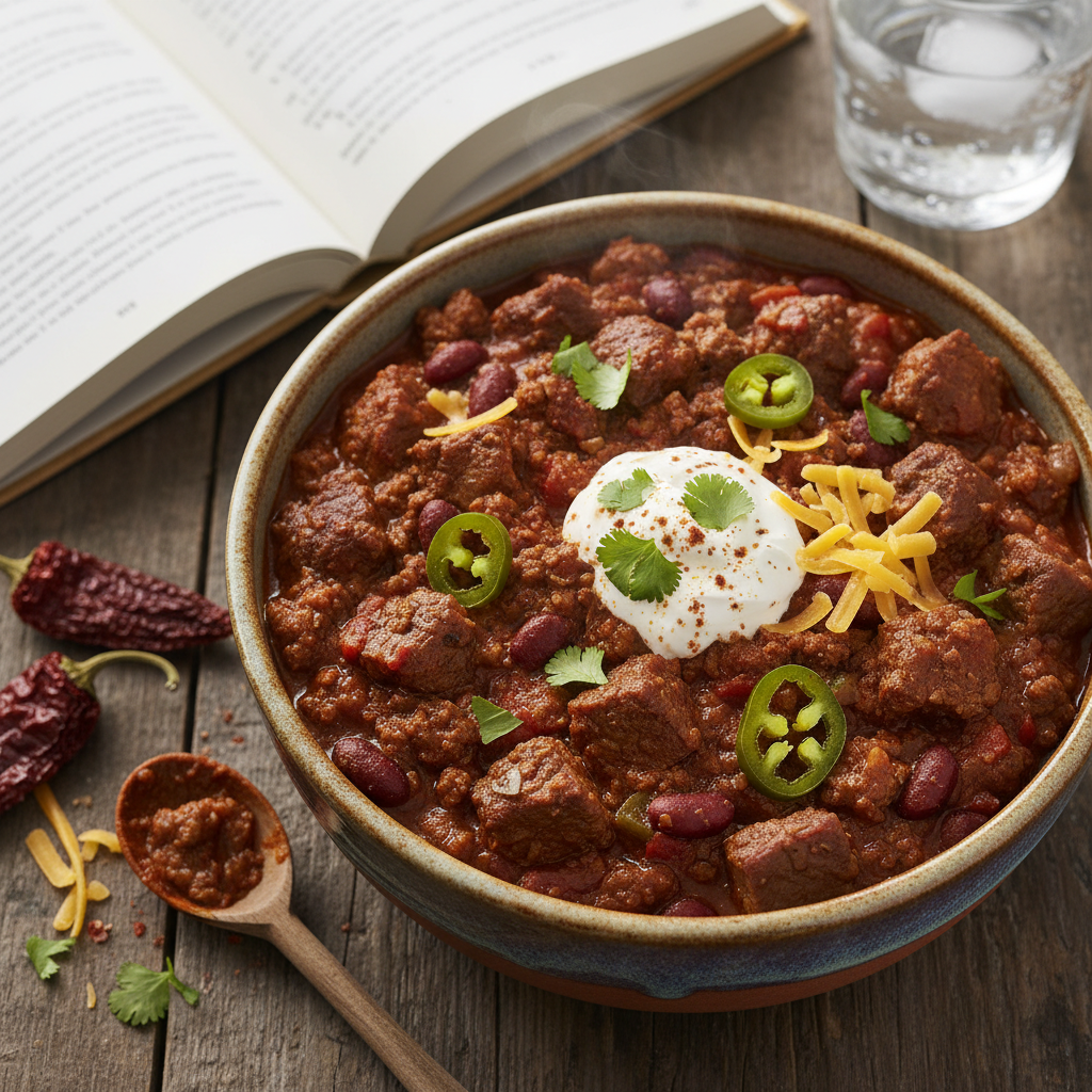 Hero Image of Atkins Style Spicy Beef Chile